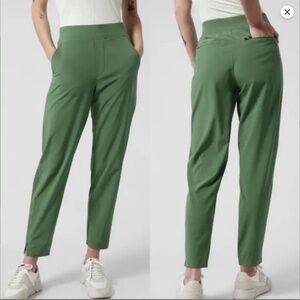 Athleta BROOKLYN MID RISE ANKLE PANT - Green - size 8
